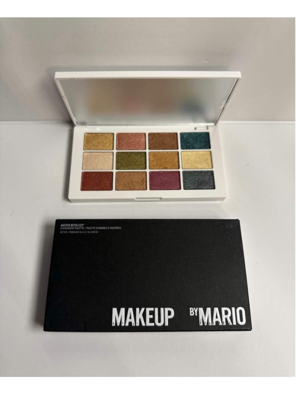MAKEUP BY MARIO Master Metallics Eyeshadow Palette Metallic Assorted Shades